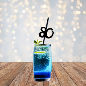 Age 80 Drinking straws