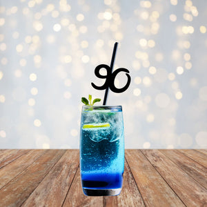 Age 90 Drinking Straws