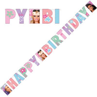 Barbie Happy Birthday Paper Banner