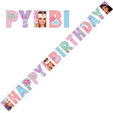 Barbie Happy Birthday Paper Banner