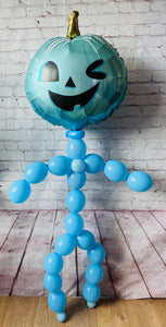 Blue Dancing Pumpkin