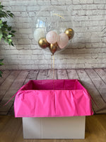 Balloon In a Box - Clear Bubble Balloon Containing Balloons With Tassel - Large Size