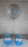 Christening Balloon Collection Blue & White