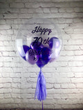 Clear Bubble Balloon With Tassel - Large Size