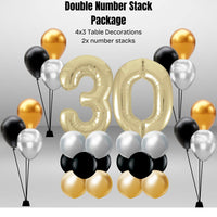 Double Number Stack Package Age 30