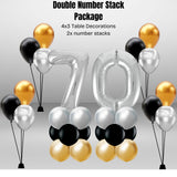 Double Number Stack Package Age 70