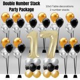 Double Number Stack Party Package age 17