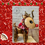 Elf Arrival  Reindeer Balloon