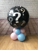Giant Gender Reveal Balloon On A Balloon Base