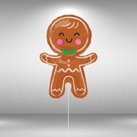 Gingerbread Man Helium Balloon