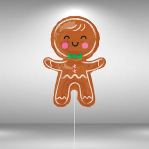 Gingerbread Man Helium Balloon