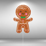 Gingerbread Man Helium Balloon