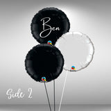 Age 18 Customisable Happy Birthday Round Balloon Set