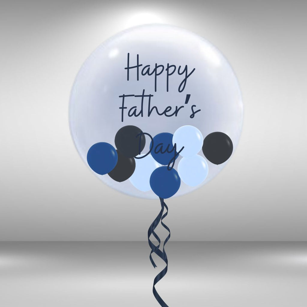 Fathers Day Clear bubble balloon