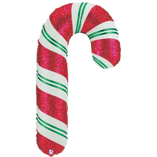 Candy Cane Supershape Foil Balloon