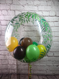 Leaf Pattern Bubble Balloon