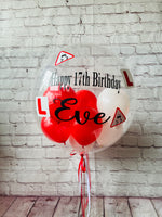 Learner Driver Clear Bubble Balloon