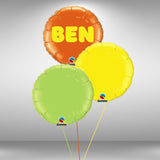 Personalised balloon cluster