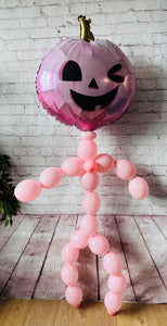 Pink Dancing Pumpkin