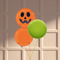 Pumpkin Balloon cluster