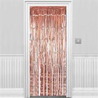 SPECIAL OFFER - Rose Gold Door Curtain