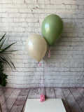 Set of 2 Latex Sage and White Sand