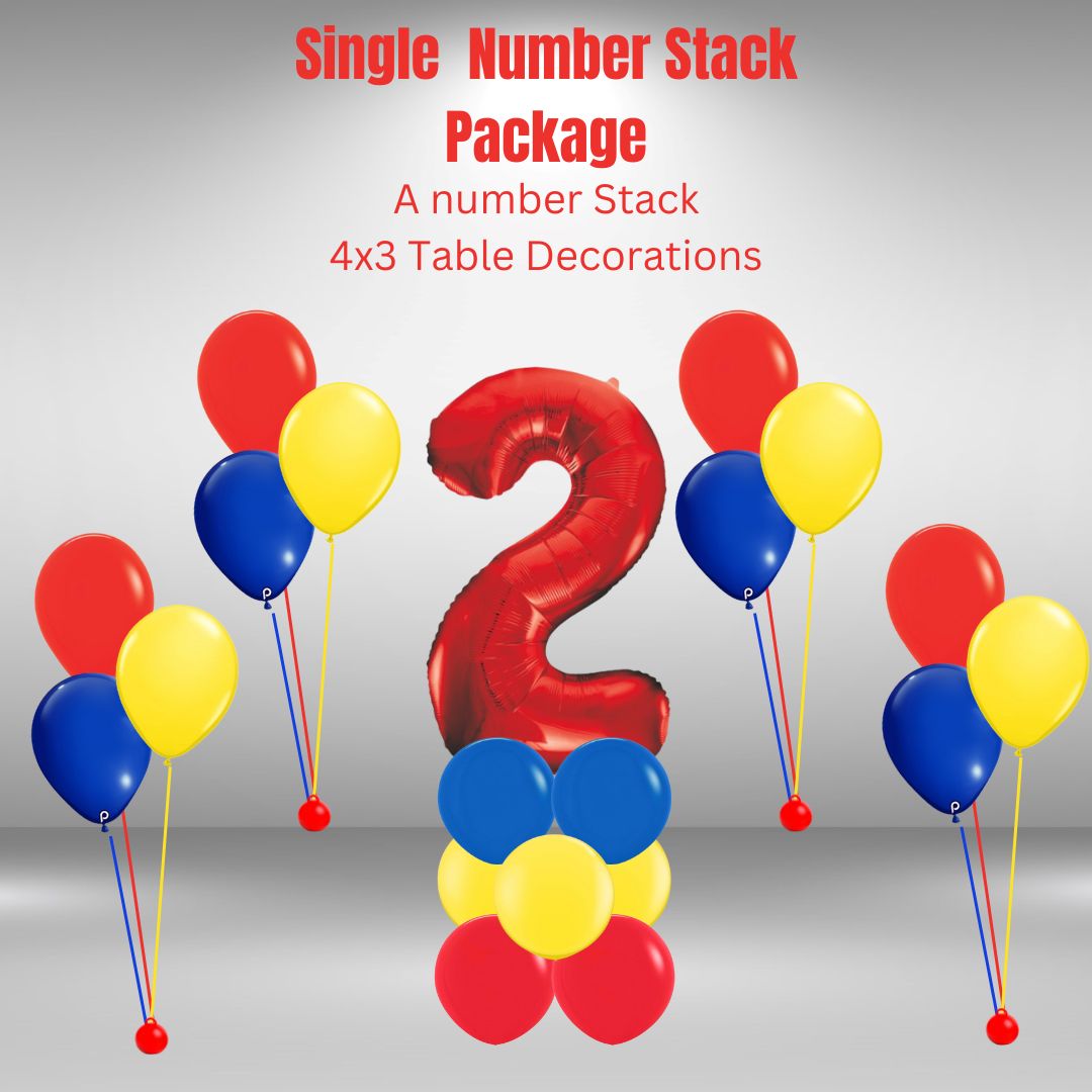 Single Number Stack Package Age 2 | The Wow Shop