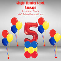 Single Number Stack Package Age 5