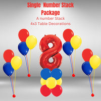 Single Number Stack Package Age 8