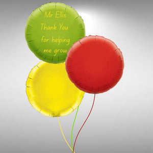 Thank you for helping me grow balloon cluster