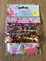 Unicorn Table Confetti