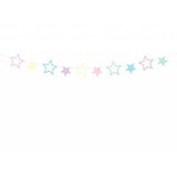 Unicorn Pastel Paper Stars Garland