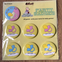 Baby Shower Badges - 7 Badges