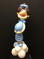 Small Pregnant Lady Figure