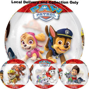 16" Orbz Paw Patrol Clear Foil Balloon