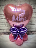 18" Heart Mothers Day Table Top Decoration (Does Not Float)