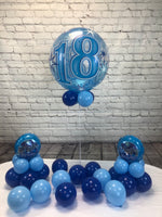 Blue Happy Birthday Package - Milestone Ages 18 - 60