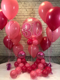 Pink Birthday Party Package Milestone Ages 18 - 60