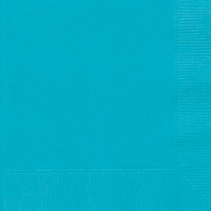 Caribbean Teal 2ply Luncheon Napkins