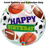 Birthday Sport Balls Bubble Balloon