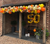 Organic Balloon Swag (Inflated) - 3 Metre Length
