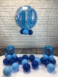 Blue Happy Birthday Package - Milestone Ages 18 - 60