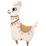 45" Loveable Llama Foil Foil Balloon