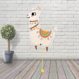 45" Loveable Llama Foil Foil Balloon