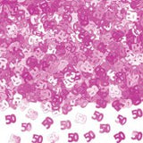 Shimmer Pink 50th Metallic Confetti (14g)