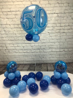 Age 50 Blue Birthday Package