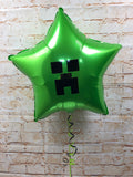 Creeper Style Personalised Balloon 