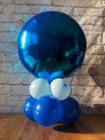 Round Foil Balloon Centrepiece