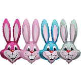 Foil Bunny Balloon Colours