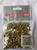 Gold Round Table Gems